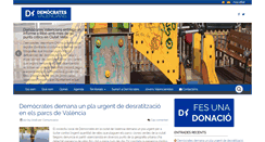 Desktop Screenshot of democratesvalencians.org